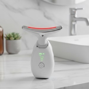 Masseur visage et cou rajeunissant 