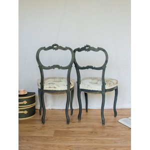 Paire de chaises en bois n°883