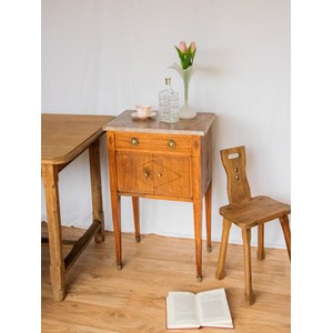 Odile, la table de chevet en bois n°648