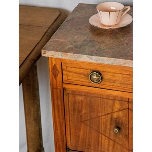 Odile, la table de chevet en bois n°648