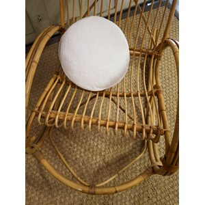 Grand rocking-chair en rotin n°640