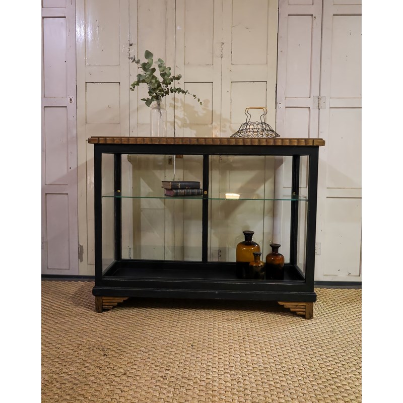 Vitrine art déco en bois n°116