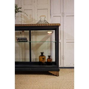 Vitrine art déco en bois n°116