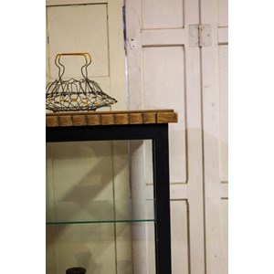 Vitrine art déco en bois n°116