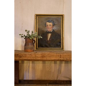 Nina, l'huile sur toile encadrée n°303