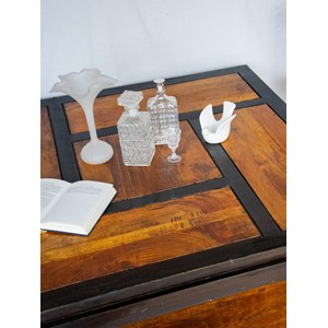 Table basse carrée en bois n°649