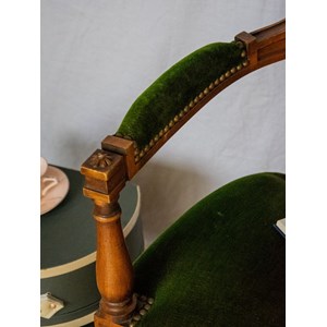 Martine, la banquette en velours n°34