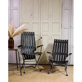 Paire de chaises longues réglables n°7