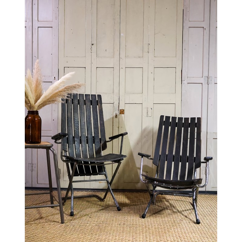 Paire de chaises longues réglables n°7