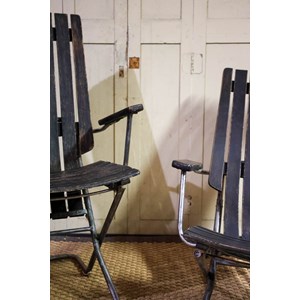 Paire de chaises longues réglables n°7