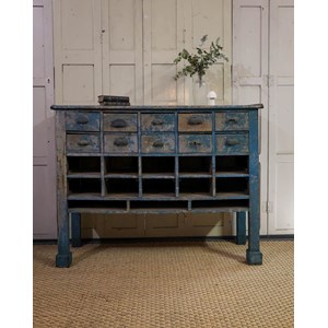 Grand meuble de métier patiné n°187