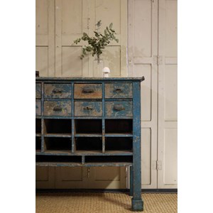 Grand meuble de métier patiné n°187