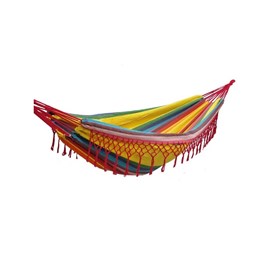 Hamac simple à franges relaxant