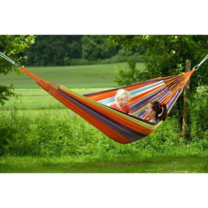 Hamac double colombien orange