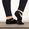 8 paires chaussettes antidérapantes yoga Noir