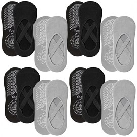 8 paires chaussettes antidérapantes yoga