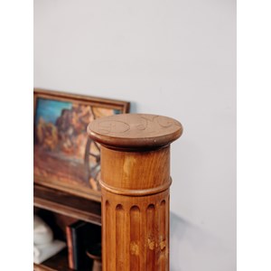 Hanna, la colonne en bois orangé n°744