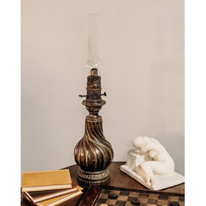 Suzanne, la lampe à huile à poser n°454