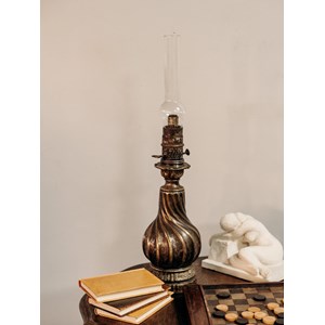 Suzanne, la lampe à huile à poser n°454