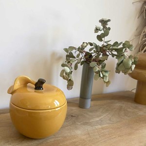 Boîte pomme coloris safran pour tout