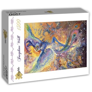 Puzzle josephine wall - blue bird - 1500 pièces