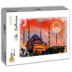 Puzzle travel around the world - turquie - 2000 pièces