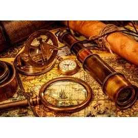 Puzzle vintage travel - 1000 pièces