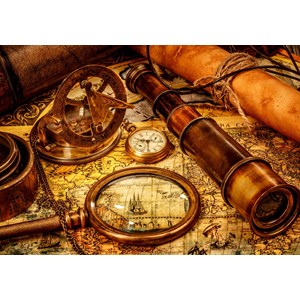 Puzzle vintage travel - 1000 pièces