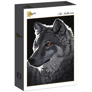 Puzzle schim schimmel - night wolf - 1000 pièces