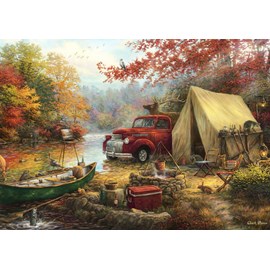 Puzzle chuck pinson - share the outdoors - 1500 pièces