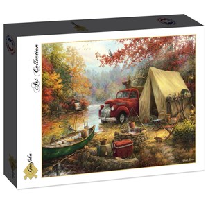 Puzzle chuck pinson - share the outdoors - 1500 pièces