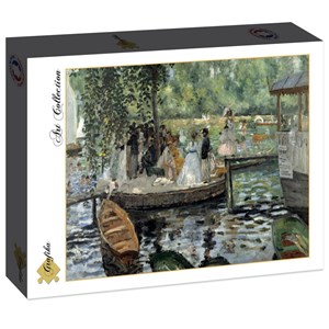 Puzzle auguste renoir : la grenouillère, 1869 - 2000 pièces