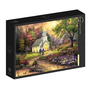 Puzzle chuck pinson - strength along the journey - 500 pièces