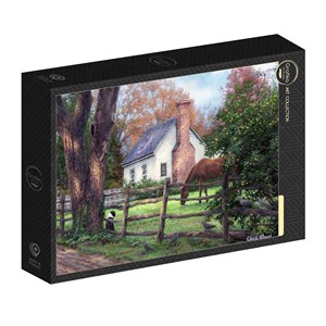 Puzzle chuck pinson - where time moves slower - 500 pièces