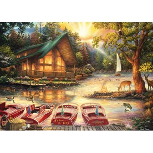 Puzzle chuck pinson - seize the day - 500 pièces