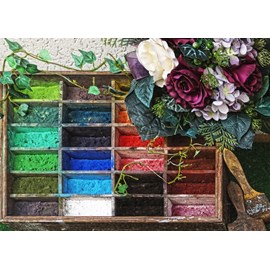 Puzzle composition de peintures - 500 pièces