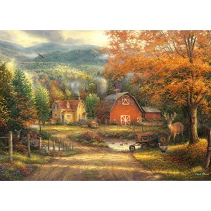 Puzzle chuck pinson - country roads take me home - 500 pièces