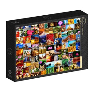 Puzzle collage - zen - 500 pièces