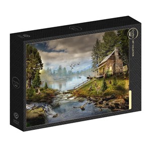 Puzzle la cabane du pêcheur - 500 pièces