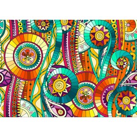 Puzzle art abstrait - 500 pièces