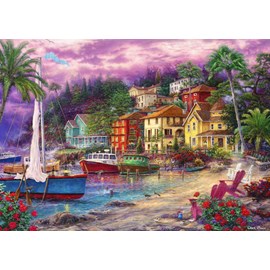 Puzzle chuck pinson - on golden shores - 500 pièces