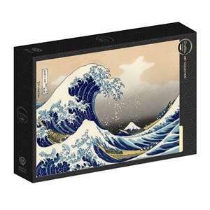 Puzzle hokusai - la grande vague de kanagawa - 500 pièces