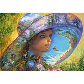 Puzzle hat of timeless places - 1000 pièces