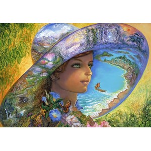Puzzle hat of timeless places - 1000 pièces