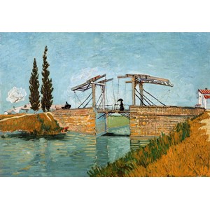 Puzzle vincent van gogh - pont de langlois en arles, 1888 - 1000 pièces