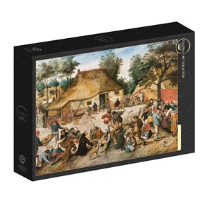 Puzzle brueghel - le repas de noce, 1568 - 1000 pièces