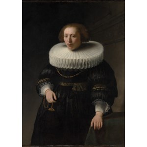 Puzzle rembrandt - portrait de femme, 1632 - 1000 pièces