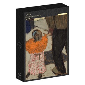 Puzzle edouard vuillard : enfant portant un foulard rouge, 1891 - 1000 pièces