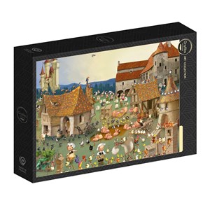 Puzzle françois ruyer - ferme 1 - 1000 pièces