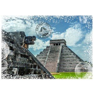 Puzzle travel around the world - mexique - 1000 pièces